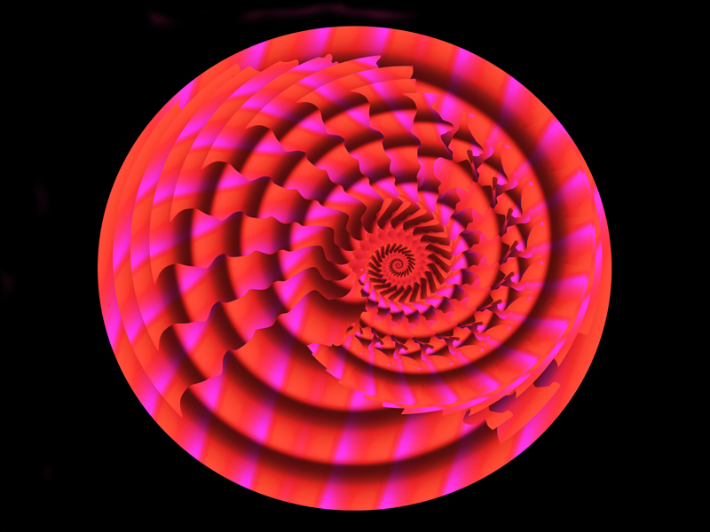 Fractal Art Wallpaper, Ring Of Fire