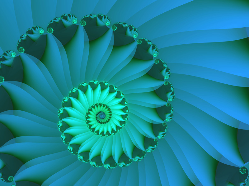 Fractal Art Wallpaper, Shell 3