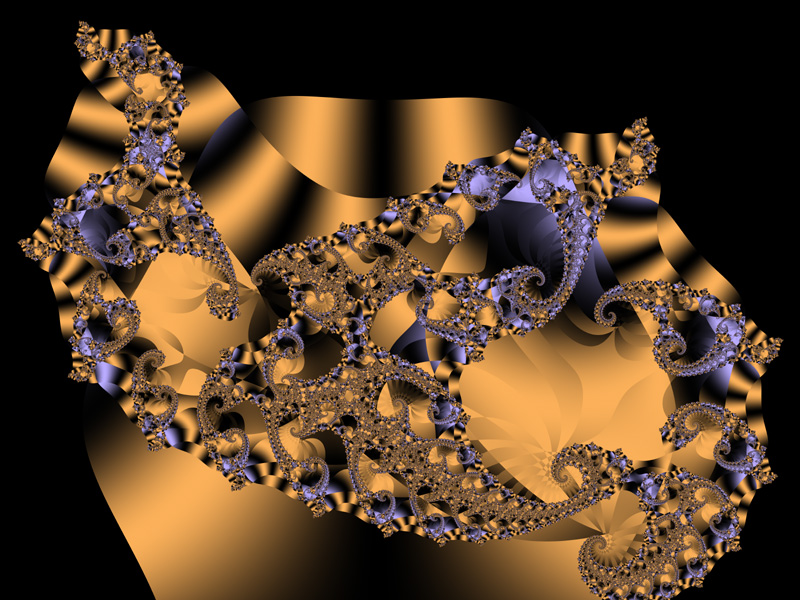 Fractal Art Wallpaper, Shoulderblades