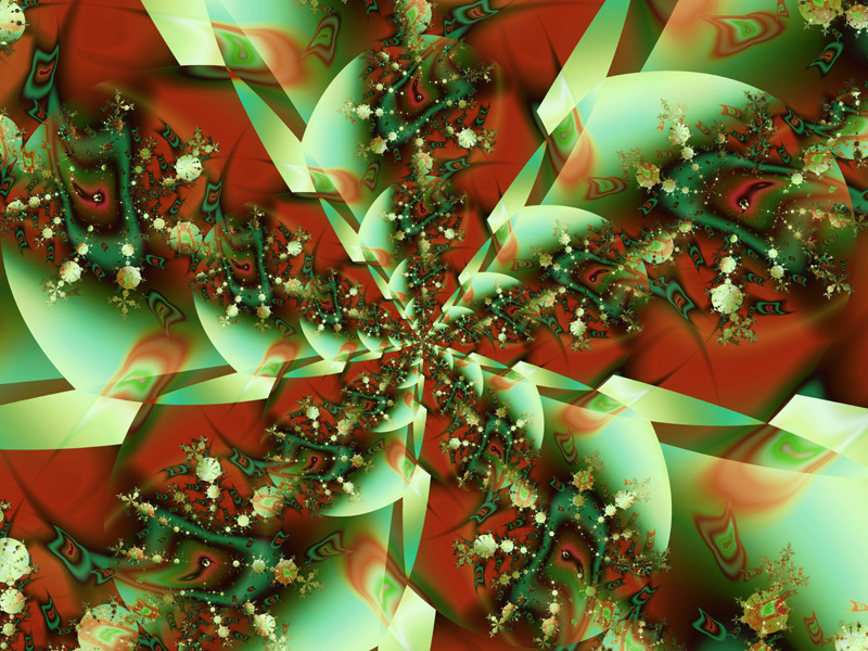 Fractal Art Wallpaper, Small Bang