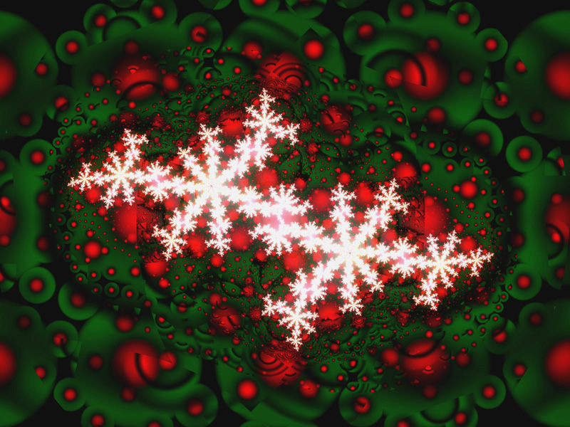 Fractal Art Wallpaper, Snowfractal