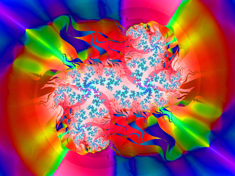 Fractal Art Wallpaper, Spectrum