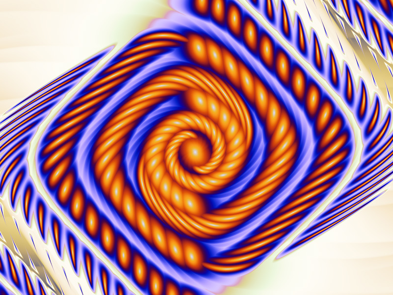 Fractal Art Wallpaper, Spiral 4