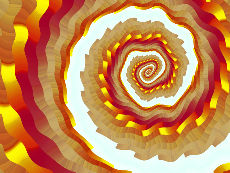 Fractal Art Wallpaper, Spiral 5