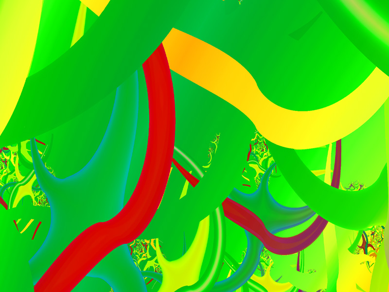 Fractal Art Wallpaper, Star