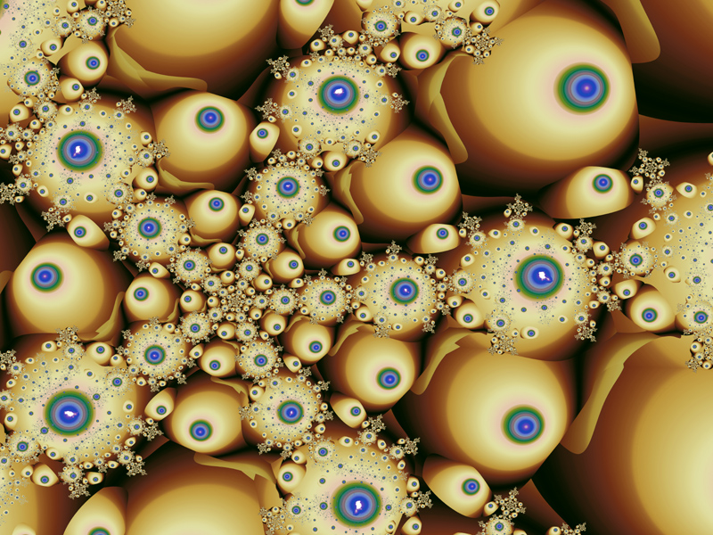 Fractal Art Wallpaper, Strange Fruit 3