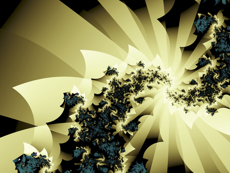 Fractal Art Wallpaper, Struck By Lightning