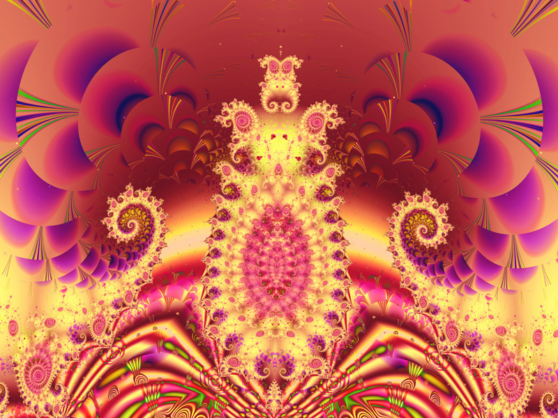 Fractal Art Wallpaper, Throne 2 Wallpaper