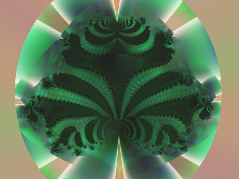 Fractal Art Wallpaper, Tree