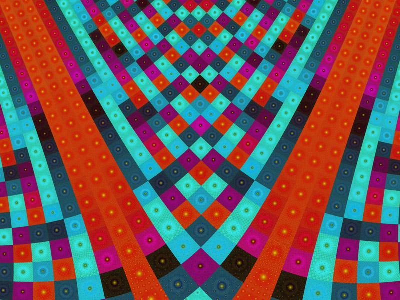 Fractal Art Wallpaper, Victory Garden