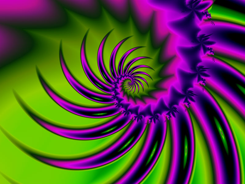 Fractal Art Wallpaper, Violent