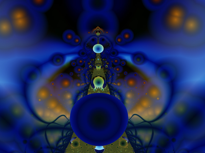 Fractal Art Wallpaper, Visitor