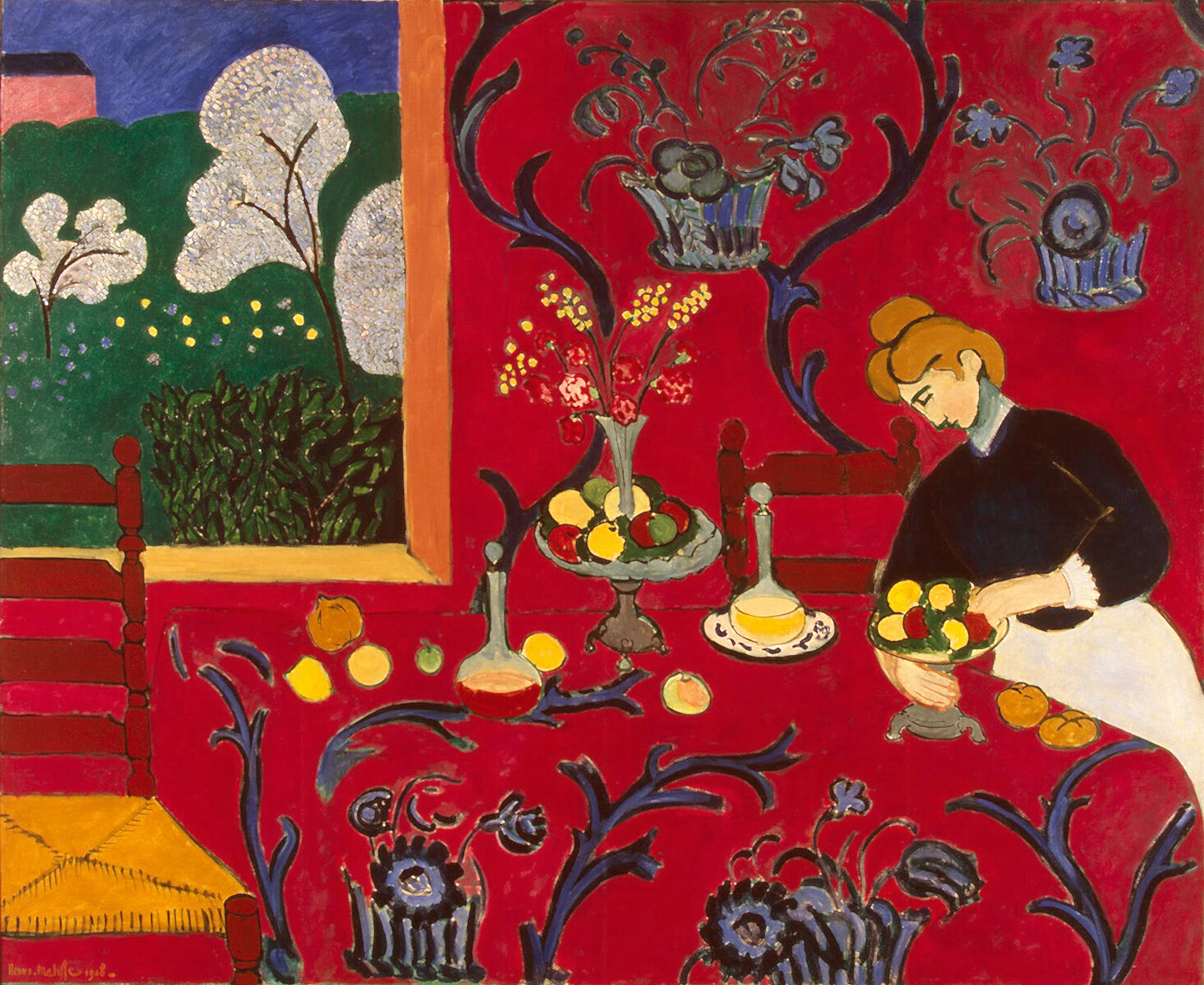 The Red Room, Henri Matisse, 1908