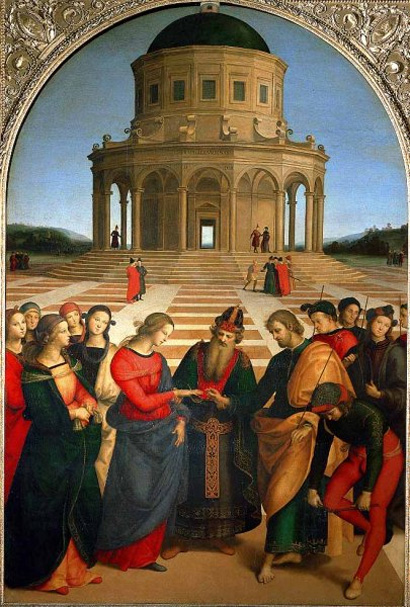Marriage of the Virgin, Raphael, c.1504