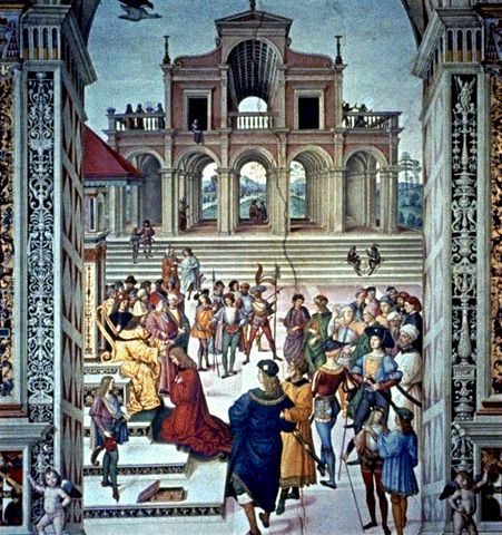 Aeneas Silvius crowned Poet, c.1503